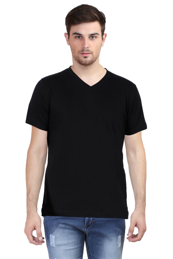 Black Plain Tshirt